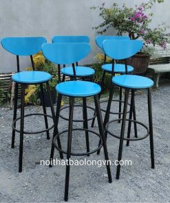 Ghế quầy bar sơn màu