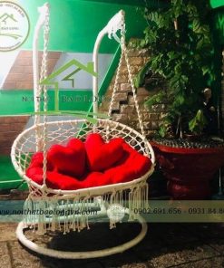 Xích đu đan dây thừng giá rẻ