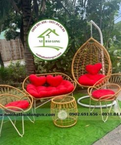 Bộ bàn ghế xích đu Bảo Long