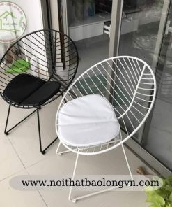 Ghế cafe sắt hình nón