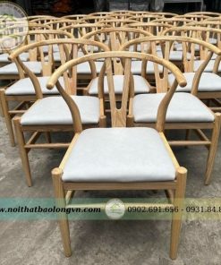 Ghế Wishbone mặt nệm Bảo Long