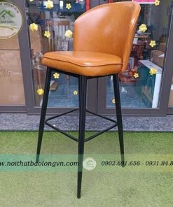 Ghế quầy bar nệm da