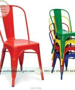 Ghế cafe tolix A nhiều màu