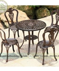 Bộ bàn ghế nhôm đúc nhập khẩu BL03
