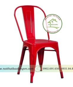 Ghế cafe tolix A màu đỏ