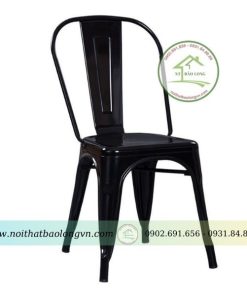 Ghế cafe tolix A màu đen nhập khẩu
