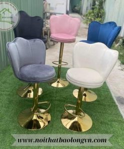Ghế bar nệm chân xoay 360
