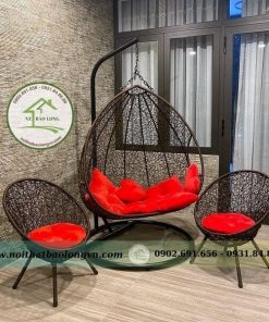 Combo xích đu đan rối đôi