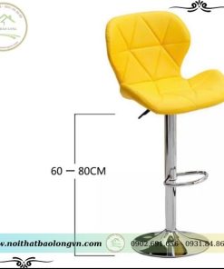 Ghế quầy bar nệm da tam giác - Ảnh 4