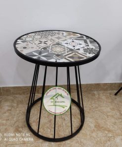 bàn cafe mặt đá