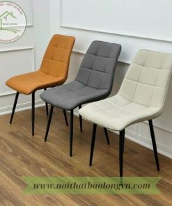 Ghế ăn nhập khẩu nệm caro