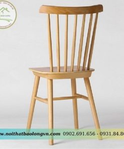 Ghế cafe song tiện gỗ tự nhiên