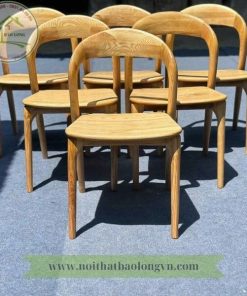 Ghế Nevar không tay gỗ ash