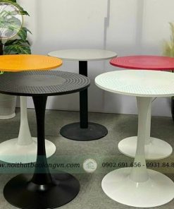 Bàn mặt nhựa cao cấp chân Tulip