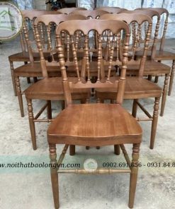 Ghế nhà hàng chân tiện Napoleon