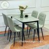 Bộ bàn ghế ăn 4 ghế tiện lợi