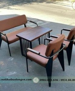 Bộ sofa cafe Napa nệm simili