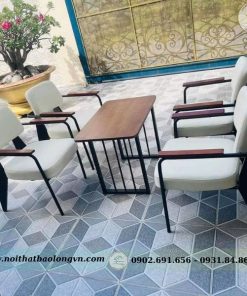 Alternative view of Bộ sofa cafe Napa nệm simili