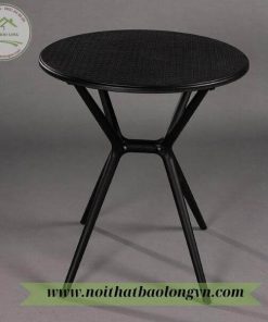 Bàn cafe nhựa đúc tròn 60