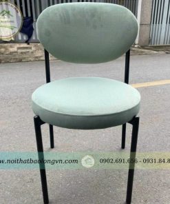 Ghế cafe sắt nệm Verpan