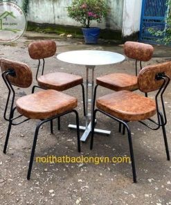 Bộ bàn ghế sắt cafe
