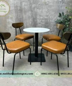 Bộ bàn ghế cafe sắt thiết kế