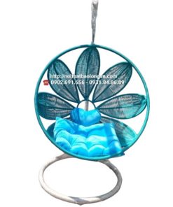 Xích đu bông hoa BL5 xanh ngọc