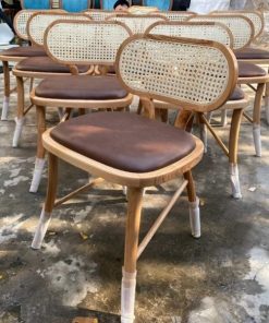 Alternative view of Ghế cafe Vienna Thonet tựa mây