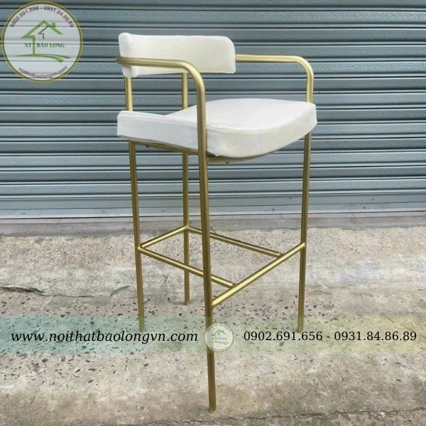 Ghế bar thiết kế chân sắt sơn tĩnh điện - Ảnh 3