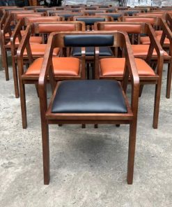 Ghế cafe Katakana gỗ cao su