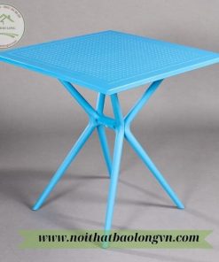 Bàn cafe nhựa đúc vuông D70