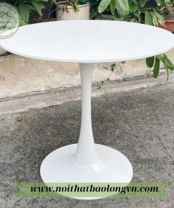 Bàn cafe chân sắt tulip tròn D80