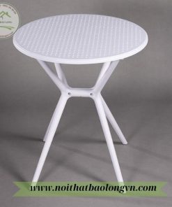 Bàn cafe nhựa đúc tròn 65cm