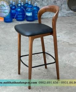 Ghế quầy bar gỗ Nevar - Ảnh 5