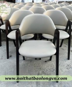 Ghế cafe gỗ nệm chữ A
