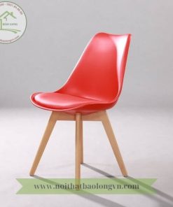 Ghế cafe nhựa Eames mặt nệm