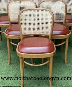 Alternative view of Ghế cafe Thonet 811 tựa mây