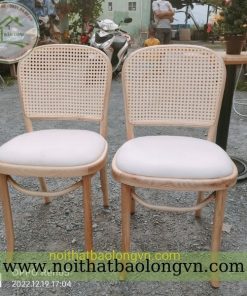 Ghế cafe Thonet 811 tựa mây
