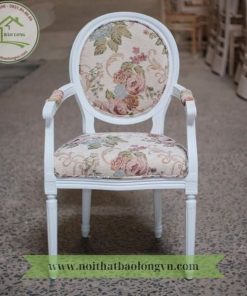 Ghế cafe cổ điển Louis có tay