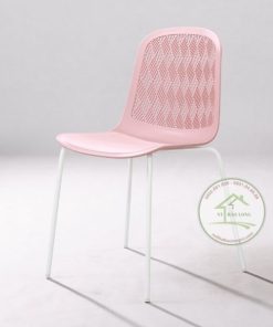 Ghế cafe nhựa chân sắt Rombi