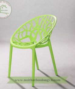 Ghế cafe nhựa đúc Crystal