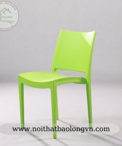 Ghế cafe nhựa đúc nhiều màu