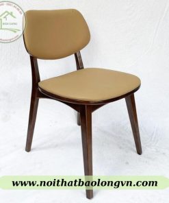 Ghế cafe PLC gỗ cao su