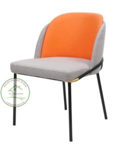 Ghế cafe khung sắt nệm 2 lưng