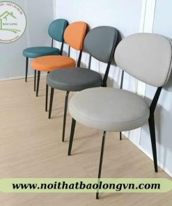 Ghế cafe khung sắt nệm Verpan