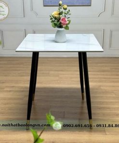 Alternative view of Bàn cafe vuông chân bọc núm đồng
