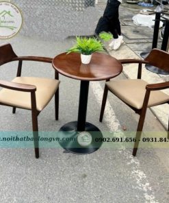 Bộ bàn ghế Hiroshima tựa cao
