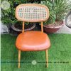 Ghế gỗ cafe Secco lưng lưới