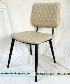 Ghế Copin chân sắt nệm simili - Ảnh 8