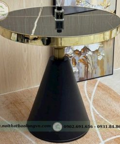 Alternative view of Bàn trà mạ PVD nhập khẩu